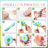 Flower Bulletin Board Decorations Set, 3D Paper Cutouts for Springtime Classroom and Home Party Decor