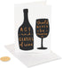 Papyrus Birthday Cards in Black and Gold, 2-Count
