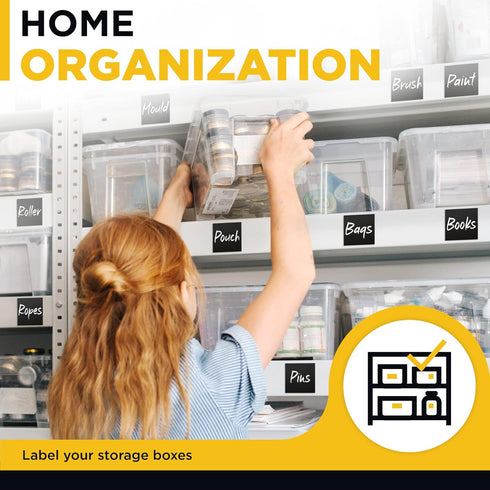 Dry Erase Magnetic Labels, Reusable Sticky Notes, Magnetic Notepads for Refrigerator, Blank Magnet Stickers