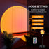 Bavcieu Sunset 360 4 Setting Lamp Projection Led Lights with Remote, Multicolor Night Light Rotation Rainbow Lights