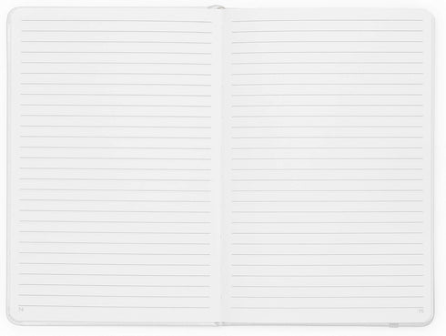 Minimalism Art Premium Hard Cover Notebook, X-Large Size, A4 8.3" x 11.4", 186 Numbered Pages