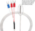 uxcell PT100 RTD Temperature Sensor Probe 3 Wires Cable Stainless Steel 50cm (Temperature Range: -50 to 200C)