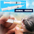 Conagel 100 12ml Pcs Plastic Syringes with Curved Tip and Straight Tip Disposable Irrigation Syringe with Measurement
