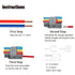 Robust Lever Wire Kit, Quick Connect Electrical Splicing, Compact Conductor 28-12 AWG for Reliable Inline Circuits, 10