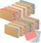 Tosstuki 12 Pack Colored Index Cards with Key Ring 3 x 5 Inch