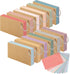 Tosstuki 12 Pack Colored Index Cards with Key Ring 3 x 5 Inch