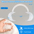 EZGO 20 Pieces C-Shape Teeth Whitening Cheek Retractor - Size L, Disposable Dental Mouth Opener