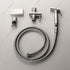 Ownace Set Brushed Nickel Hand Held Bidet Sprayer Qualitied Stainless Steel Diaper Sprayer Shattaf Complete for Bidet