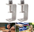 304 Stainless Steel C Clamps, Heavy Duty Adjustable Wide Jaw Opening for Metal Working, Woodworking, 2.5in/2pcs