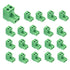 20 PCS 2 Pin 5.08mm Pitch Pluggable PCB Screw Terminal Block, Phoenix 8 Pin Plug for 24-12AWG