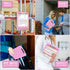 Sooez Clipboard with Storage, High Capacity Nursing Clipboards, Heavy Duty Plastic Storage Clipboard, A4 Letter Size