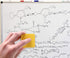 Dry Erase Erasers, Whiteboard Cleaner Pads, Colorful Marker Erase Supplies for Classroom, Office, Home