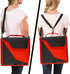 Five Star Zipper Binder, 3 Inch 3-Ring Binder for School, 5-Tab Expanding File, 700 Sheet Capacity, Red/Black (29296CE8)