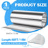 (8" 50') Aluminum Roof Flashing Roll - Sealing Windows, Doors, Siding & Roofing Ideal for Moss & Mildew Prevention x