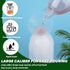 Empty Clear Plastic Spray Bottles 13.5oz/400ml, Adjustable Nozzle Mist/Stream Heavy Duty Plant Mister Spray Bottle