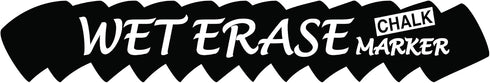 Pentel Arts Jumbo Tip Wet Erase Chalk Marker, Yellow Ink, Box of 12 (SMW56-G)