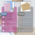 Mr. Pen 2 Pack Expanding File Folder, 5 Pocket Accordion Folder with Labels, A4/Letter Size, Waterproof and Tearproof