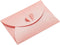 PATIKIL 50 Pack Mini Envelopes, Heart Clasp Tiny Items Storage, Cute Present Card Holder for Wedding Greeting Party,