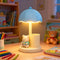 Cute Bear Desk Lamp with Pen Holder, 2-in-1 Kids Table Lamp Organizer,