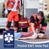 9Pcs 6x3.75Inch 70Sheet/Pad gisgfim EMT First Responders Vital Statistics Notepad EMS Field Notebook EMS Notepad EMT