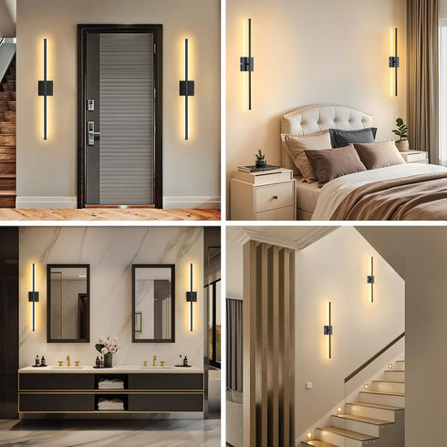 3000K-6000K Dimmable 350Rotate Wall Sconces Battery Operated, Wall Sconces Rechargeable Wall Sconce with Remote