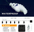 YOUNGAR Halloween Decor Lights - 2PACK 20ft 30 LED Solar Ghost String Lights with 8 Modes for Outdoor Decoration