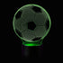 Light,3D 16 Soccer Night Illusion Football Lamp with Remote Control&Smart Touch Colors Changing for Kids Sport Lovers