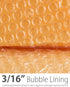 Fosmon #0 Extra Wide Kraft Bubble Mailer, 6.5x10 (100 Pack), Padded Shipping Mailing Envelopes for Gifts