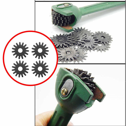 CHENJIN 10PCS Abrasive Wheel Dresser Replacement Blades, Small Spade Blade for Electric Grinder Accessories