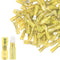 100PCS Heat Shrink Spade Connectors, 12-10AWG Female Male Fully Insulated Terminals Wire Crimp Connectors Kit