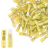 100PCS Heat Shrink Spade Connectors, 12-10AWG Female Male Fully Insulated Terminals Wire Crimp Connectors Kit