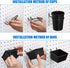 64 Pieces Pegboard Bins with Hooks and Loops - Organizer Accessory for Tools Storage Office Workshop Garage