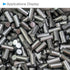 Round Steel Rod, 1.6mm Diameter, 100mm Length, High Speed Steel Bar Stock Craft DIY Tool, 10-Pieces