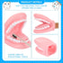 1 28 Patelai Pcs Professional Mouth Puppet for Speech Therapy, Hand Operated Dental Model with Flexible Tongue & Teeth
