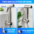 Goseoil Set, Handheld Toilet Bidet Sprayer for Toilet-Adjustable Water Pressure Control with Bidet Hose for Feminine