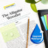 Transparent Sticky Notes 500 Pcs, MIUTME Clear Waterproof Translucent Memo Pad 3 x 3 inch for Office College School