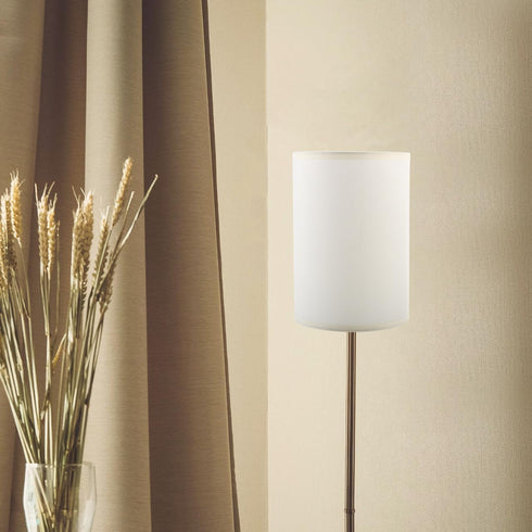 E27 7.87X5.51X5.51 Inch Luxshiny Round Decorative Lamp Shade Cover Light Socket Lampshade for Table and Floor Lamps