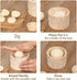 Generic (1pc) Dumpling Wrapper Maker, Wooden Dumpling Skin Maker Round, Manual Dough Press, Made of Solid Wood
