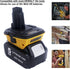 Lasica 2Pack DCA1820 18V to 20V Adapter, Compatible with DEWALT 18V XRP Tools and Dewalt 20V Max Battery