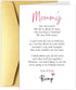 Obbyidk Poem Mommy to Be Mother's Day Card from Bump, First Mothers Day