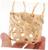 2pcs ABOOFAN Hand-woven Bamboo Lampshade Small Lampshades for Table Lamps Rustic Decorative Ceiling Light Covers