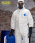 PACIFIC PPE Heavy Duty Chemical Resistant Gloves, Industrial Rubber Gloves, Large, 12.6", Resist Acid, Alkali, and Oil