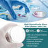 PATIKIL 10 Pack 60mm High Borosilicate Glass Petri Dishes with Lids, Tissue Culture Plate for Lab Experiment, Clear