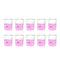 10pcs 100ml Upgraded Thick Glass Beakers, Griffin Low Form Set with Double Scale, 3.3 Boro, LVA024