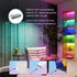 Closet Counter,Kitchen,Bedroom, Christmas,3 Packs LEPOTEC Motion Sensor Cabinet Lighting,RGB LED Lights Wireless USB
