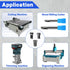 3 Pcs Die Grinder Collet, 6mm 6.35mm 8mm Router Collet Chuck Adapter for Woodworking Engraving Trimming
