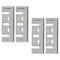 FOXBC 3-1/4 Inch Tungsten-Carbide Planer Blades Replacement - Compatible with Makita, DeWalt, Bosch, Ryobi, 2 Sets