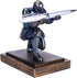 Resin Soldier Executive Pen Holder Desk Organizer, Cool Pen Stand Home Decor, Resin Pencil Holder with a Pen for Men as