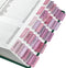 Reaeon Bible Tabs, 75 Tabs, Laminated Bible Index Tabs for Women and Men,