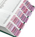 Reaeon Bible Tabs, 75 Tabs, Laminated Bible Index Tabs for Women and Men,